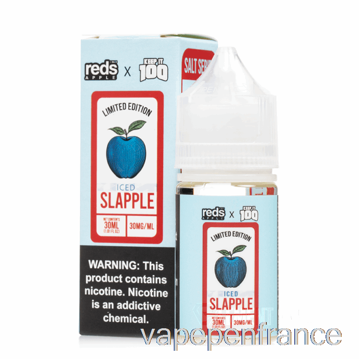 Gifle Glacée - 7 Daze X Keep It 100 Sels - 30 Ml 50 Mg Stylo Vape